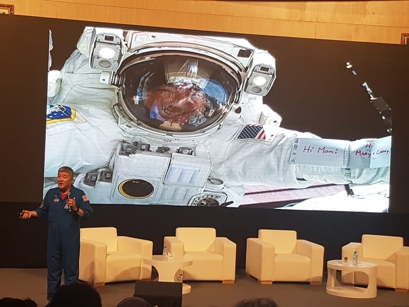 The Day I Shook Hands with Someone Who Walked in Space